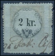 1858 2kr Extra Szélesre Fogazott, Képbe Fogazott / Extra Wide - Sin Clasificación