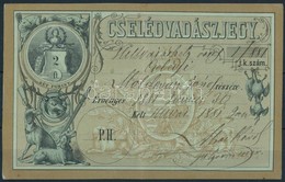 1881 Cselédvadászjegy Hódmezővásárhelyen Kiállítva, 1/881 Sz. / Hunting Licence For Servant (hajtott / Folded) - Unclassified
