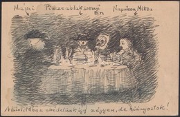 1917 Cholnoky Jenő (1870-1950) Földrajztudós Saját Kézzel írt Sorai Fiának, Cholnoky Tibornak (1901-1991) Budapestről Kü - Non Classés