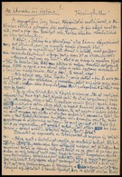 Tersánszky Józsi Jenő (1888-1969) író, Költő: Az ékesítés ősi ösztöne C. Novellájának 3 Oldalas Kézirata. - Ohne Zuordnung