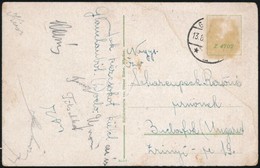 Cca 1930 A Hungária Játékosainak (Titkos, Turay, Sebes, Stb.) Aláírásai Levelezőlapon - Other & Unclassified