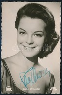 Romy Schneider (1938-1982) Színésznő Aláírása Az őt ábrázoló Fotón / Autograph Signature 9,5x14 Cm - Sonstige & Ohne Zuordnung