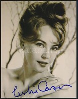 Leslie Caron(1931-) Francia Származású Amerikai Színésznő, Balett-táncos Aláírása Az őt ábrázoló Fotón / Autograph Signa - Otros & Sin Clasificación