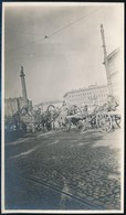 Cca 1910 Szentpétervár, Kocsik A Téli Palota Előtt, Fotó, 14×8 Cm / Saint Petersburg, Winter Palace, Street, Photo - Sonstige & Ohne Zuordnung