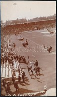 1912 A Stockholmi Olimpia Megnyitóján A Résztvevők Felvonulása, Az Előtérben A Japán és Luxemburgi Csapat, Fotó, 14×8 Cm - Autres & Non Classés