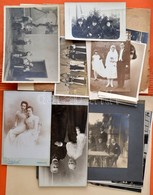 Cca 1910 és 1945 Között Készült, 28 Db Vintage Fotó, Az Erdélyi Harrach Család Hagyatékából, 18x24 Cm és 6x9 Cm Között - Autres & Non Classés