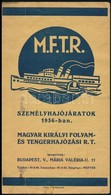 1936 MFTR Személyhajójáratok, Menetrend, Kissé Foltos - Reclame