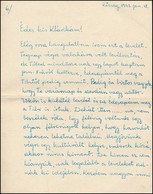 1940-1944 Egy Munkaszolgálatos Férfi Hazaküldött Levelei. 63 Db Többoldalas Levél, Melyek Sorain Megelevenedik A Munkasz - Other & Unclassified