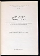 A Balaton éghajlata. A Balaton Térségének éghajlati Jellegzetességei, Hő- és Vízháztartása, Bioklímája. Szerk.: Dr. Béll - Autres & Non Classés