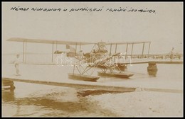 1917 Friedrichshafen FF 49 Típusú Német Hidroplán A Puntisellai Repülőállomáson / German Hidroplan In The Puntisella Air - Ohne Zuordnung