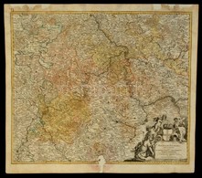 1720  A Tevere Folyó Menti Területek Térképe. Johann Baptist Homann: Mosellae Fluminis Tabula Specialis In Qua Archiepis - Other & Unclassified