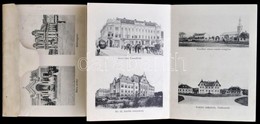Cca 1910 Üdvözlet Temesvárról. 9 Lapos, Fekete-fehér Fotókat Tartalmazó Leporelló Temesvárról. Az Elején Szecessziós Ill - Unclassified