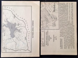 1913 Klösz György és Fia Térképészeti és Kőnyomdai Műintézet Reklámanyaga, Eredeti Reklámos Borítékban, Fénymásolati- (3 - Unclassified