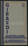 1926 Girardi Ausstellung In Warenhause A. Herzmansky 24p. / Alexander Girardi Exhibition Booklet, 24 P. - Unclassified