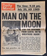 1969 Daily Mirror Július 21-diki Száma - 'Man Has Landed On The Moon', Benne A Holdra Szállásról Szóló Cikkel / Daily Mi - Ohne Zuordnung