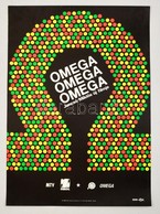 1984 Omega Omega Omega, A Zenekarról Készült Koncertfilm Plakátja, Rendezte: Jancsó Miklós, 56x40 Cm - Autres & Non Classés