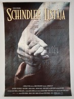 1993 Schindler Listája, Amerikai Film Plakát, Rendezte: Steven Spielberg, 83x58 Cm / Schindler's List, Poster, 83x58 Cm - Autres & Non Classés