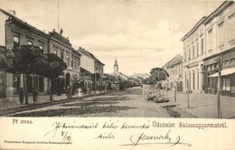 T2/T3 1905 Balassagyarmat, Fő Utca, Városháza, Fischer üzlete (EK) - Non Classificati