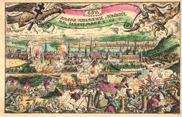 T2/T3 Budapest, 250. évforduló Budavár Visszavétele A Törököktől 1686. Szeptember 2-án. Floral (EK) - Sin Clasificación