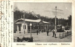 * T3 1904 Budapest II. Hűvösvölgy, Villamos Vasút Végállomás (Rb) - Ohne Zuordnung