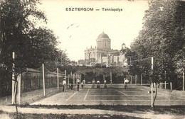 T2/T3 1910 Esztergom, Tenisz (Tennis) Pálya. W.L. Bp. 3169. Párisi Áruház Kiadása (EK) - Ohne Zuordnung