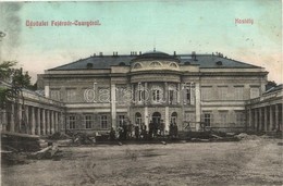 T2/T3 1909 Fehérvárcsurgó, Fejérvár-Csurgó; Kastély építkezés (fa) - Unclassified