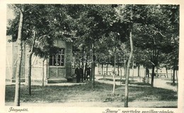 T2 1926 Jászapáti, 'Jössze' Sporttelep  Pavilonja. Koczka Andor Kiadása - Ohne Zuordnung