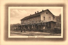 ** T1 Kisterenye (Bátonyterenye), Vasútállomás. Bogenglück Mór Fia Kiadása / Bahnhof / Railway Station - Ohne Zuordnung