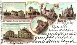 T2/T3 1898 Szombathely, Steinamanger; Felső Villák, Halász, Rauscher, Greisinger és Ernust Villa, Frigyes Főherceg Lakta - Ohne Zuordnung