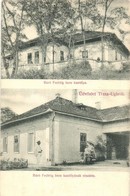 T2/T3 1907 Tiszaug, Tisza-Ugh; Báró Fechtig Imre Kastélya (EK) - Ohne Zuordnung