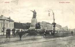T2 1912 Arad, Kossuth Szobor Megkoszorúzva / Wreathed Statue - Non Classés