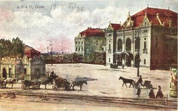 T2/T3 1929 Arad, Vasútállomás / Gara / Railway Station (EK) - Ohne Zuordnung