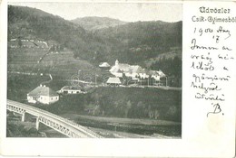 T2 1900 Csíkgyimes, Gyimes, Ghimes; Vasúti Híd / Railway Viaduct - Ohne Zuordnung