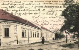 * T2/T3 1908 Élesd, Alesd; Fő Utca, Takarékpénztár, Jakabfi Jakab üzlete / Main Street, Savings Bank, Shop (Rb) - Non Classés