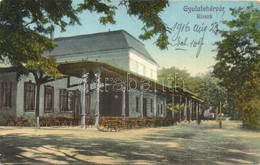 * T2/T3 1916 Gyulafehérvár, Karlsburg, Alba Iulia; Kioszk Vendéglő / Kiosk Restaurant (EK) - Ohne Zuordnung