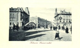 ** T1 Kolozsvár, Cluj; Szamosi Vashíd, Fonciere Pesti Biztosító. W.L. Bp. 6390. / Bridge Over Somes River, Insurance Com - Ohne Zuordnung