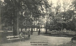 T2 1911 Marosvásárhely, Targu Mures; Erzsébet Kert. Kiadja Porjes S. Sándor / Park - Ohne Zuordnung