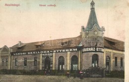 T2 1915 Mezőtelegd, Tileagd; Városi Szálloda, Kávéház és étterem, Bor, Sör és Pálinka Korlátlan Kimérése / Hotel, Cafe A - Non Classés