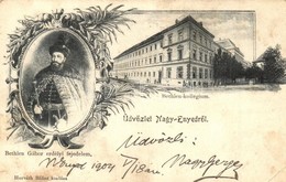 T2/T3 1904 Nagyenyed, Aiud; Bethlen Kollégium, Bethen Gábor Erdélyi Fejedelem. Horváth Bálint Kiadása / Boarding School, - Non Classés