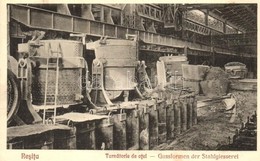 ** T1 Resica, Resita; Acélöntöde, Belső / Turnatorie De Otel / Gussformen Der Stahlgiesserei / Steel Foundry Interior - Ohne Zuordnung