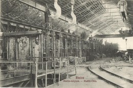 ** T1 Resica, Resita; Martin Kályhák A Vasgyárban / Martin Öfen / Iron Works Interior, Furnaces - Non Classés