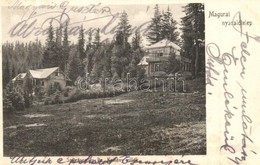 T2 1905 Szamosfő, Maguri; Magurai Nyaralótelep, Szilvássy és Br. Kemény Villa / Holiday Resort, Villas - Non Classés