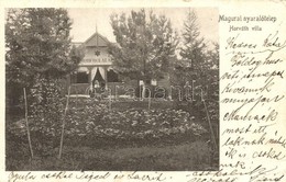 T2/T3 1905 Szamosfő, Maguri; Magurai Nyaralótelep, Horváth Villa 'Honfoglalás' / Holiday Resort, Villa (kis Szakadás / S - Non Classés