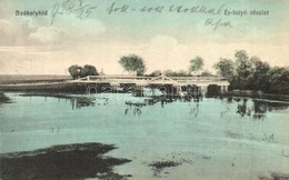 * T2/T3 Székelyhíd, Sacueni; Ér Folyó Részlet Fahíddal / River Ier With Wooden Bridge (fl) - Non Classés