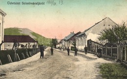 T2 1911 Szinérváralja, Seini; Utcakép / Street View - Ohne Zuordnung