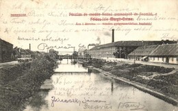 T2/T3 1908 Temesvár, Timisoara; Béga Folyópart, Földes-féle Margit-Creme Krém Reklámlap / Bega Riverside, Cream Advertis - Ohne Zuordnung