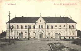 T2/T3 1910 Temesvár, Timisoara; M. Kir. állami Gyermek Menhely / Orphanage (EK) - Ohne Zuordnung