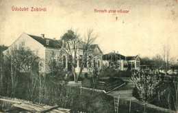 T2/T3 1910 Zsibó, Jibou; Kossuth Utcai Villasor. W.L. Bp. 6079. Czenk György Utódai Kiadása / Villa Alley (EK) - Ohne Zuordnung