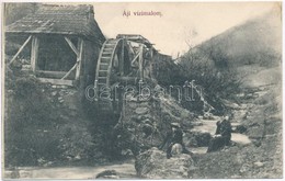 T1/T2 Áj, Háj; Vízimalom; Kapható Steinberger Ignác Dohánynagyárusnál / Water Mill - Non Classificati