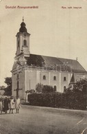 T2/T3 1909 Aranyosmarót, Zlaté Moravce; Római Katolikus Templom. Eisenberg Károly 872. / Roman Catholic Church (EB) - Non Classificati